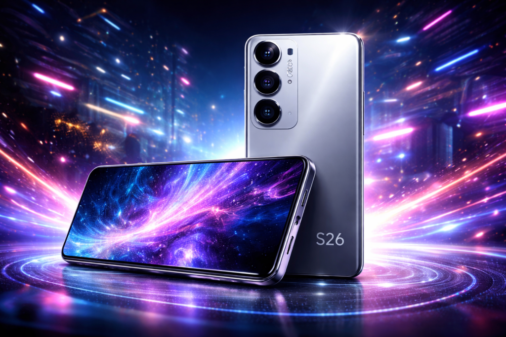 galaxy s26 na vertical e horizontal