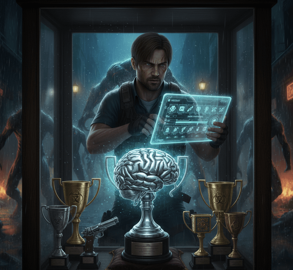 como platinar Resident Evil Requiem guia completo de troféus