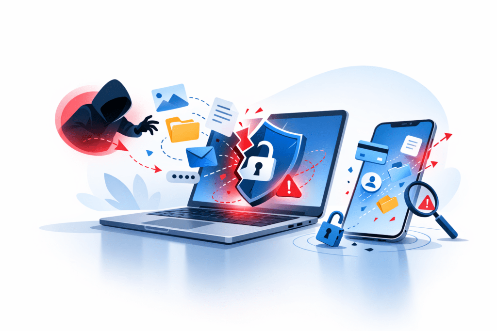 10 Falhas de Tecnologia que Colocam Seus Dados em Risco 2 ChatGPT Image 21 de fev. de 2026 10 32 29