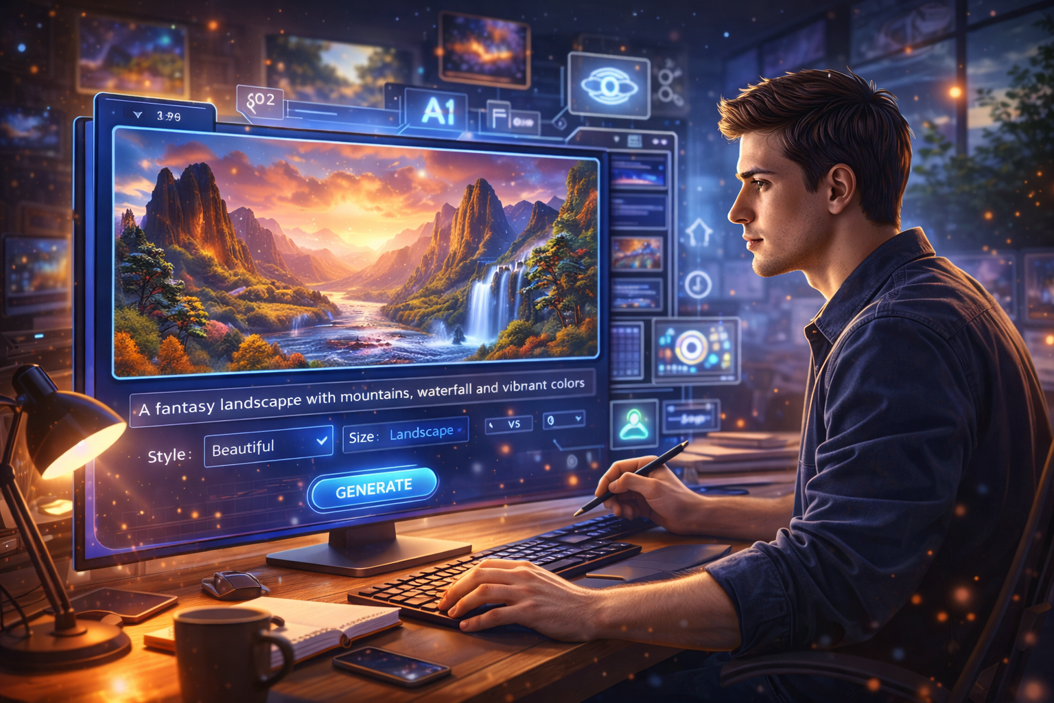 Como criar imagens com IA passo a passo (guia 2026)