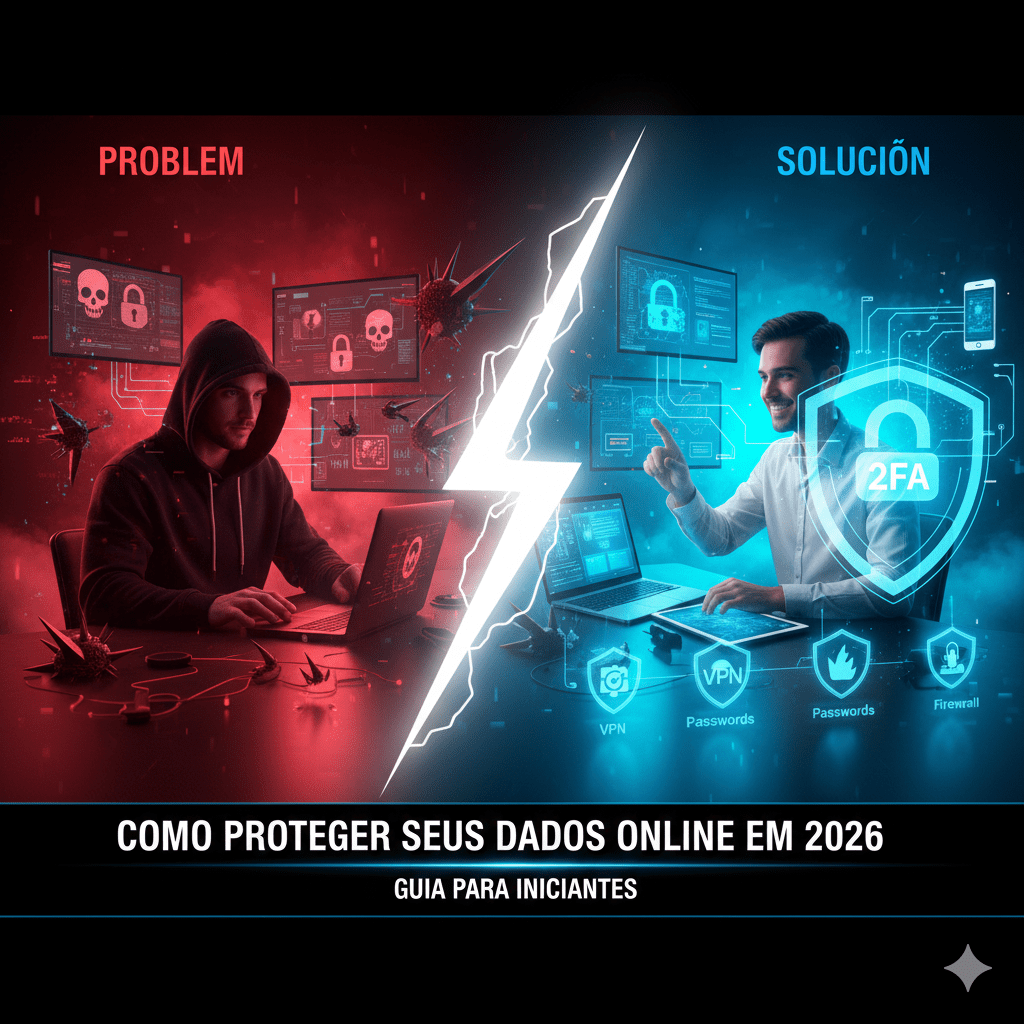 como proteger seus dados online em 2026